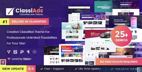 More information about "Classiads - Classified Ads WordPress Theme"