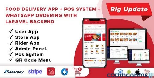 More information about "Food Delivery App - A Complete Ready to Use MultiStore Mobile App(Android, ios) + Website"