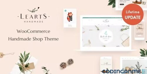 More information about "LeArts - Handmade Shop WooCommerce WordPress Theme"