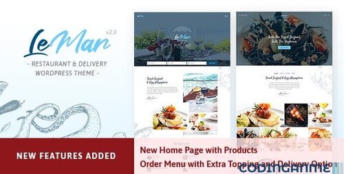 More information about "LeMar - Seafood Restaurant WordPress Theme"