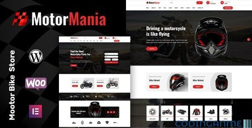 More information about "MotorMania | Motorcycle Accessories WooCommerce Theme"