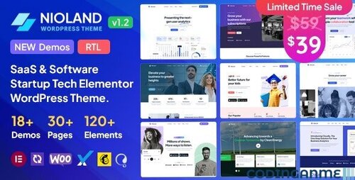More information about "Nioland - SaaS & Software Startup Tech WordPress Theme"