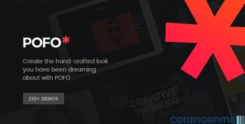 More information about "Pofo - Creative Portfolio and Blog WordPress Theme"