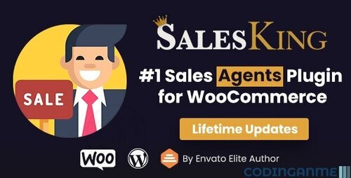 More information about "SalesKing - #1 WooCommerce Sales Agents & Reps Plugin"