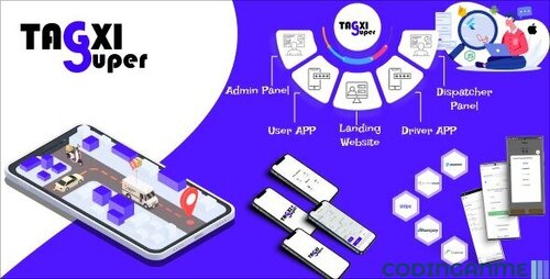 More information about "Tagxi Super - Taxi + Goods Delivery Complete Solution"