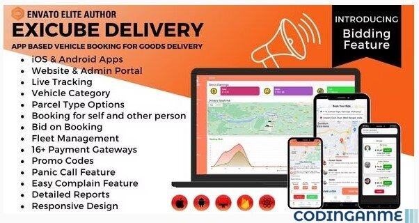 Exicube Delivery App