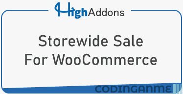 Storewide Sale For WooCommerce