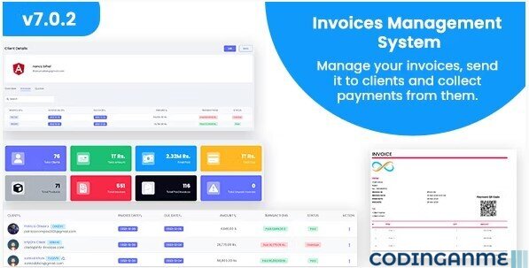 Invoices - Laravel Invoice Management System - Accounting and Billing Management - Invoice