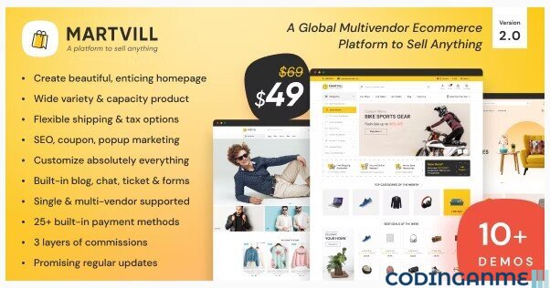 Martvill - A Global Multivendor Ecommerce Platform to Sell Anything