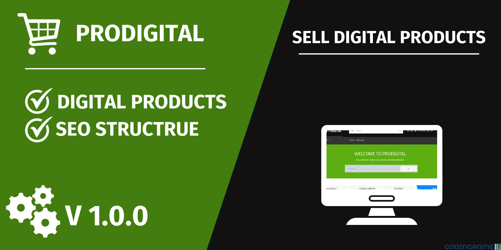 More information about "ProDigital - Digital Products Marketplace Script by Holocode"