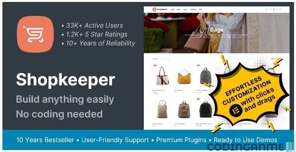 Shopkeeper - Premium Wordpress Theme for eCommerce