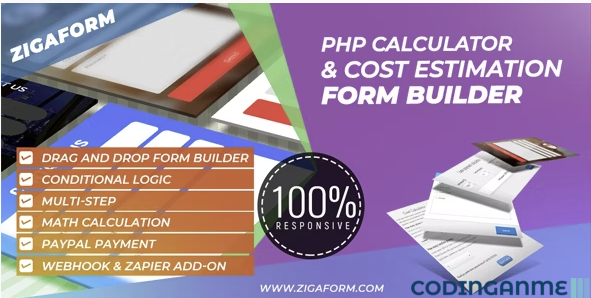 Zigaform - PHP Calculator & Cost Estimation Form Builder