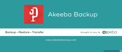 More information about "Akeeba Backup for Joomla!"
