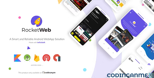 RocketWeb | Configurable Android WebView App Template