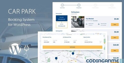 More information about "Car Park Booking System for WordPress"