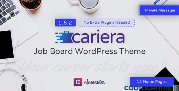 Cariera - Job Board WordPress Theme