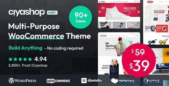 CiyaShop - Multipurpose WooCommerce Theme