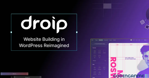 More information about "Droip | No-Code website builder for WordPress"