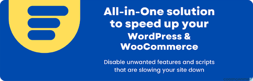 More information about "Disable Bloat for WordPress & WooCommerce"