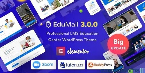 More information about "EduMall - Professional LMS Education Center WordPress Theme"