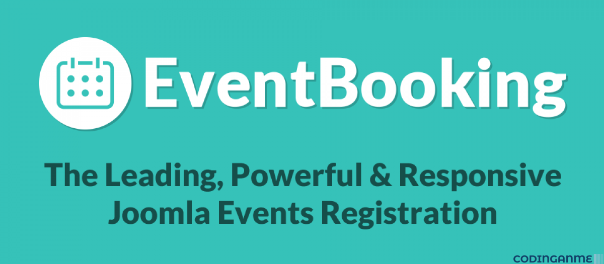 Events Booking - Joomla Events Registration