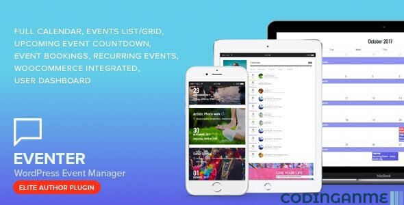 Eventer - WordPress Event & Booking Manager Plugin