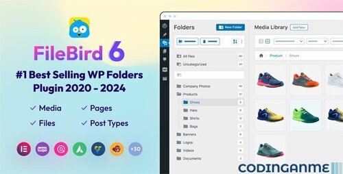 More information about "FileBird - WordPress Media Library Folders Plugin"