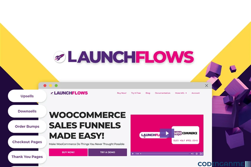 More information about "LaunchFlows - Best Build WooCommerce sales funnels"