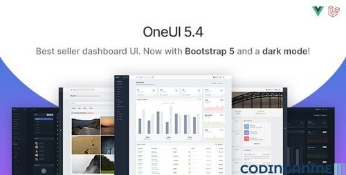 More information about "OneUI - Bootstrap 5 Admin Dashboard Template, Vue Edition & Laravel 11 Starter Kit"
