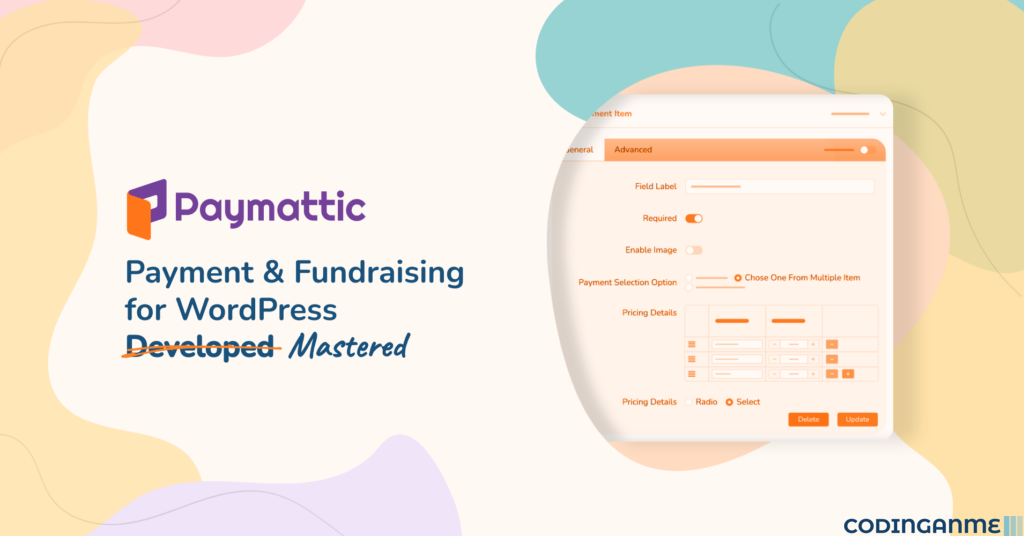 Paymattic - WordPress Payments and Donations Made Simple