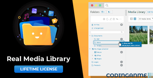 More information about "Real Media Library: Media Library Folder & File Manager for Media Management in WordPress"