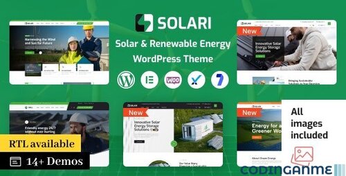 More information about "Solari - Ecology & Solar Energy WordPress Theme"