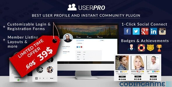 UserPro - Community and User Profile WordPress Plugin