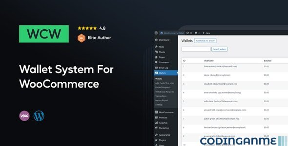 WooCommerce Wallet Plugin