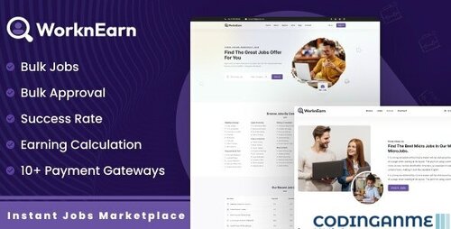 More information about "WorknEarn - Instant Jobs Marketplace"