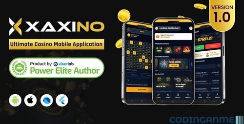 More information about "Xaxino - Ultimate Casino Mobile Application"