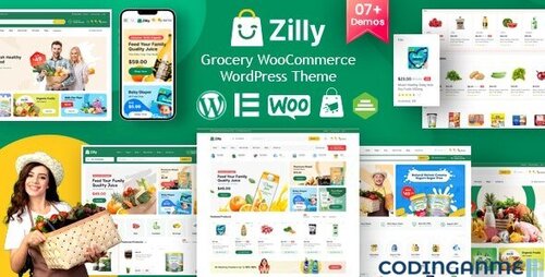 More information about "Zilly - Grocery Store WooCommerce WordPress Theme"