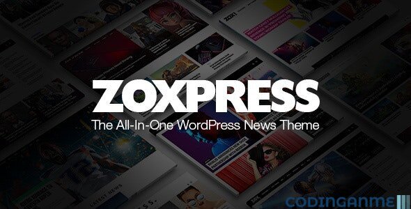 ZoxPress - The All-In-One WordPress News Theme