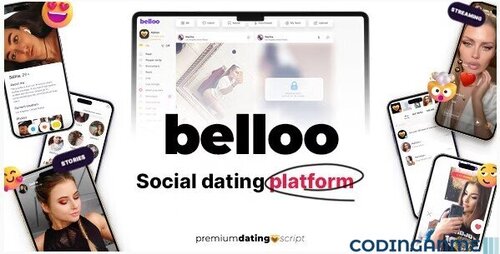 More information about "Belloo - Complete Social Dating Software"