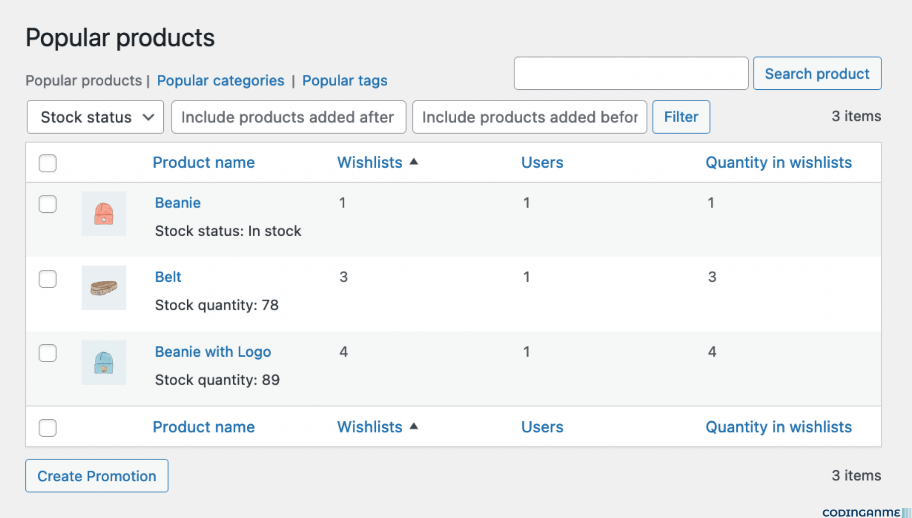 Flexible Wishlist PRO - Analytics & Emails