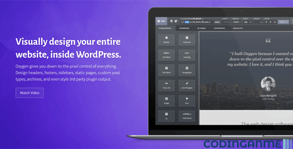 Visual Site Builder for WordPress & WooCommerce