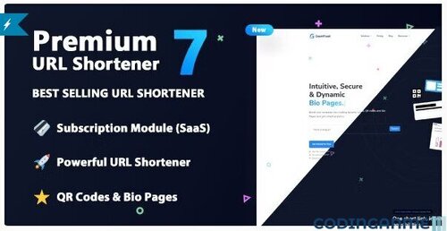 More information about "Premium URL Shortener - Link Shortener, Bio Pages & QR Codes"