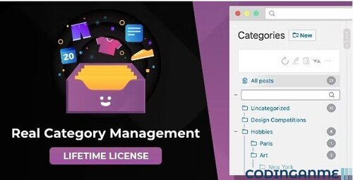 More information about "Real Category Management: Content Management in Category Folders in WordPress"