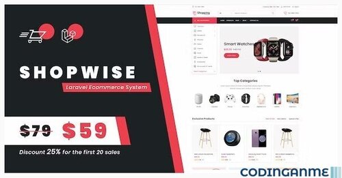 More information about "Shopwise - Laravel Ecommerce Multilingual System"