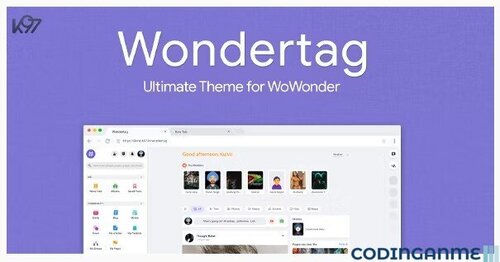 More information about "Wondertag - The Ultimate WoWonder Theme"