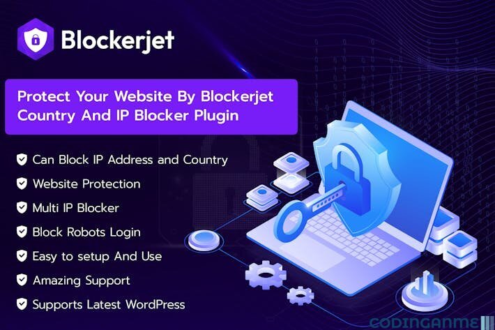 Blockerjet - IP and Country Blocking WordPress Plugin