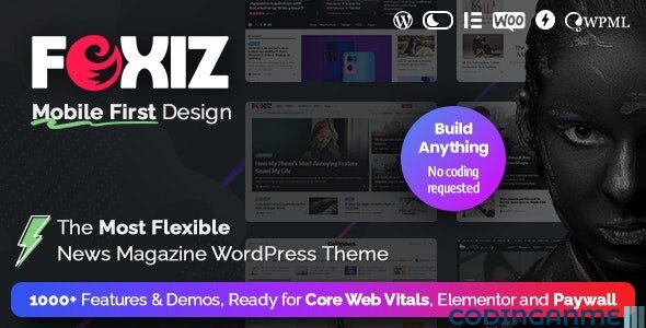 Foxiz - WordPress Newspaper News and Magazine