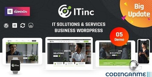 More information about "ITInc - Technology & IT Solutions WordPress Theme"