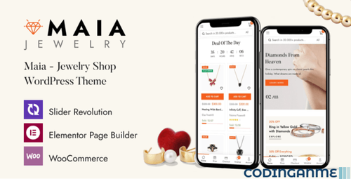 More information about "Maia - Jewelry Shop WordPress Theme"