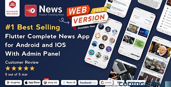 News Website with Admin panel by WRTeam